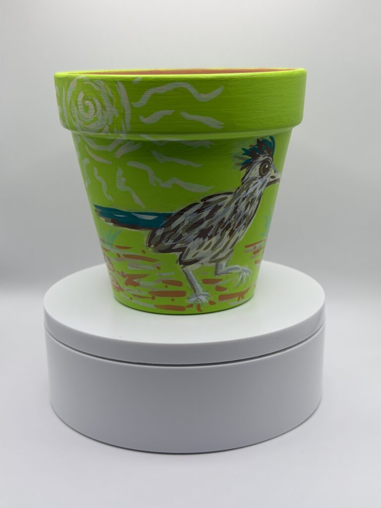 Road Runner Pot, 4 inches