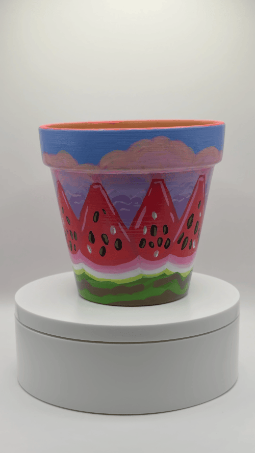 Sandia Sunset Pot, 4 inches - Image 4